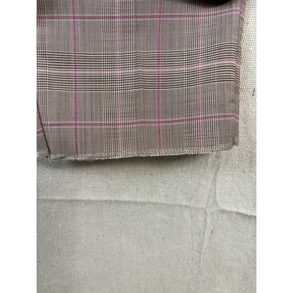 Brian Dales Mens Academia Hipster Plaid Tapered Slacks Size 34 X 34 Preppy Italy - Picture 8 of 9